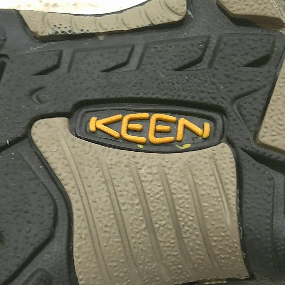 KEEN Kids Hiking Outdoor Sandals Newport Waterproof Gray Blue Size 10 EU 27/28